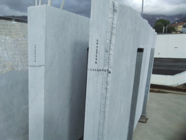 Maatwerk MARMER  Bianco Carrara C mat gezoet  in 2 cm dik  290x160 cm