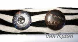 Babouche Armband Zebra