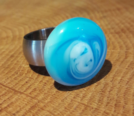 Glastop voor ring Simply Aqua