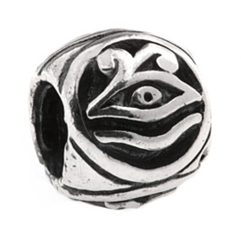 zilveren bedel eye of horus