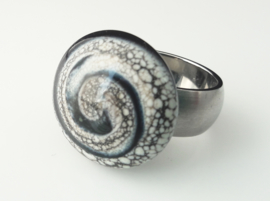 Black&Silver swirl