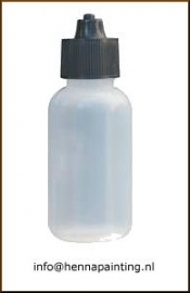 Luer Lock Bottle 15ml (leeg) incl. Dop