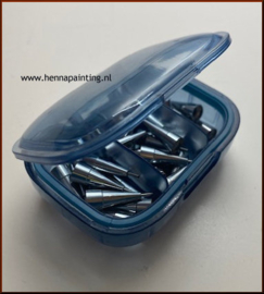 Metalen Tip: Opbergdoosjes (3 vaks)
