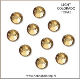 10x Goud (Light Topaz) - SS16