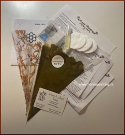 Henna Pasta Cones DIY   (2 R-Cones)