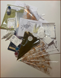 Professionele Henna Kit DIY  (Pasta en Poeder)