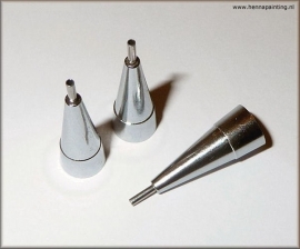 3 Metalen Tips - 0,5mm/0,7mm/0,9mm