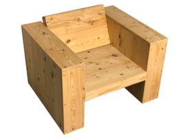 Doe-Het-Zelf bouwpakket  loungestoel van douglashout