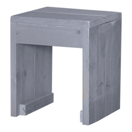 Kruk steigerhout beton grijs