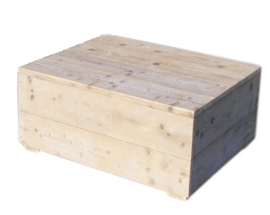 Doe-Het-Zelf bouwpakket Hocker van oud of nieuw steigerhout