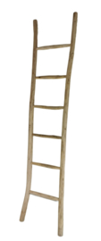Houten decoratie ladder 200cm