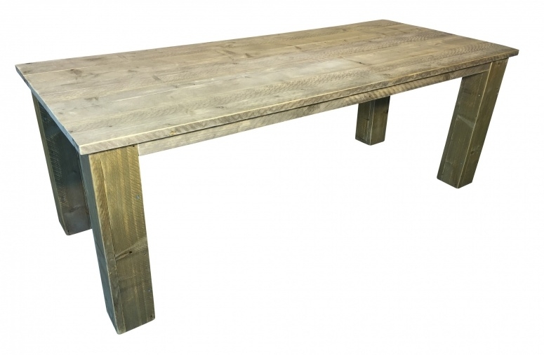 Doe-Het-Zelf bouwpakket tafel van steigerhout