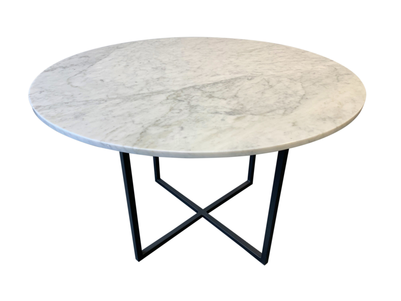 Tafelblad rond marmer Bianco Carrara wit diameter 160cm