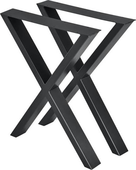 spijsvertering Scorch Humoristisch Stalen tafel onderstel model kruis X koker 8x4cm (STRIP) | Tafelpoten staal  | JORG`S Meubelen