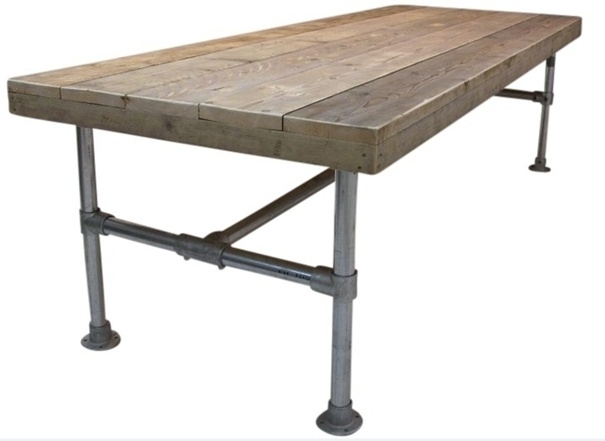 Fonkelnieuw Doe-Het-Zelf bouwpakket tafel met steigerbuis van oud of nieuw CX-18