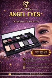 W7 - Cosmetics - Angel Eyes Jet Set - 7 kleuren Oogschaduw Palette