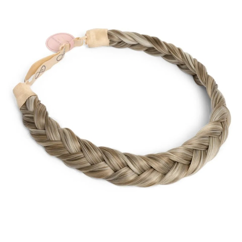 Infinity Lizzy Braid - Satin Caramel - Regular Braid - Warm Lichtblond