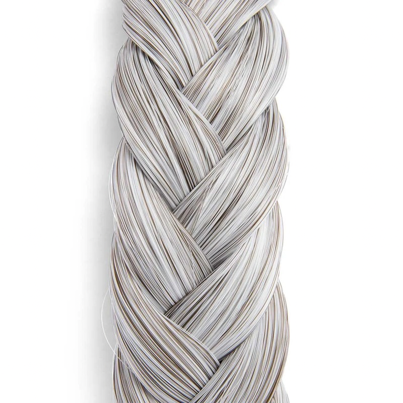 Infinity Lizzy Braid - Iced Gold - Regular Braid - Grijs