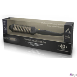 Diva Ceramic Heated Brush - Warmteborstel 40 mm