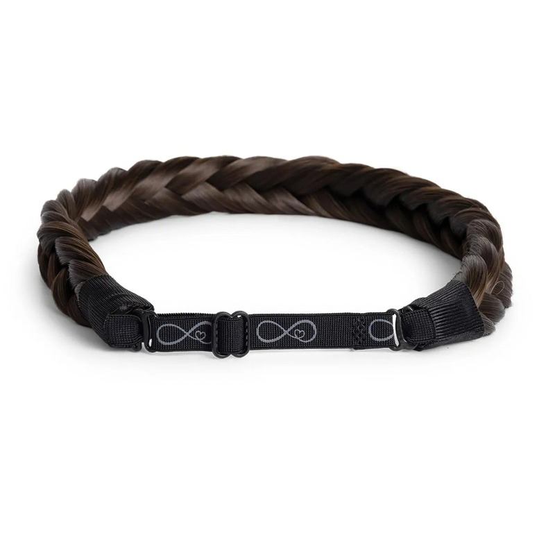 Infinity Lizzy Braid - Auburn Sugar - Regular Braid - Middenbruin
