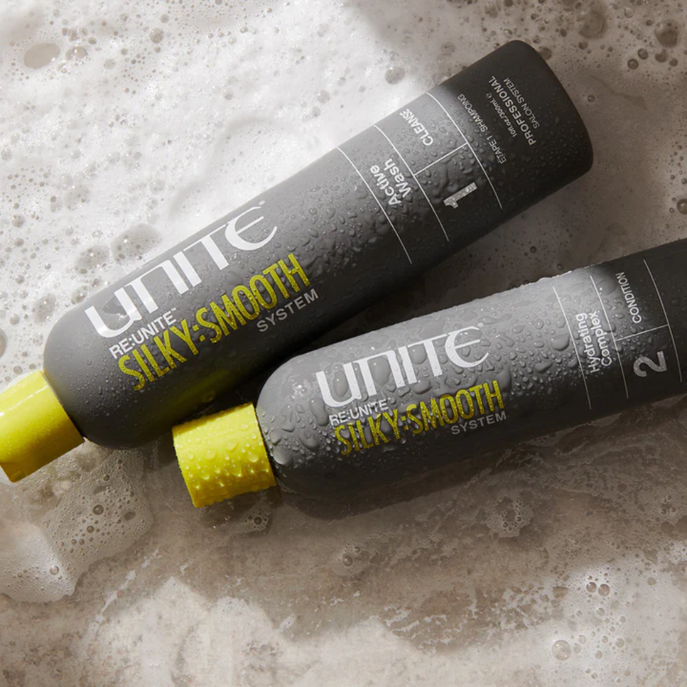 Unite - Silky Smooth - System cleanse active Wash - Shampoo 300 ml