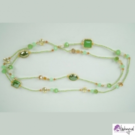 Pink Pewter - Monique - Green - Sieraad