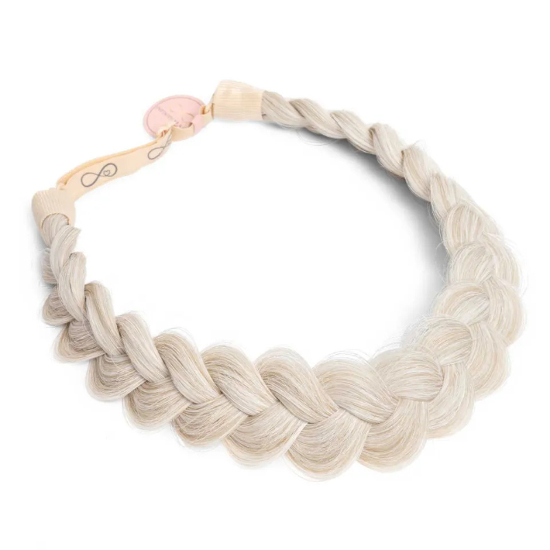 Infinity Viènne Braid - Ashy Ribbon - Messy Braid -  Heel Lichtblond