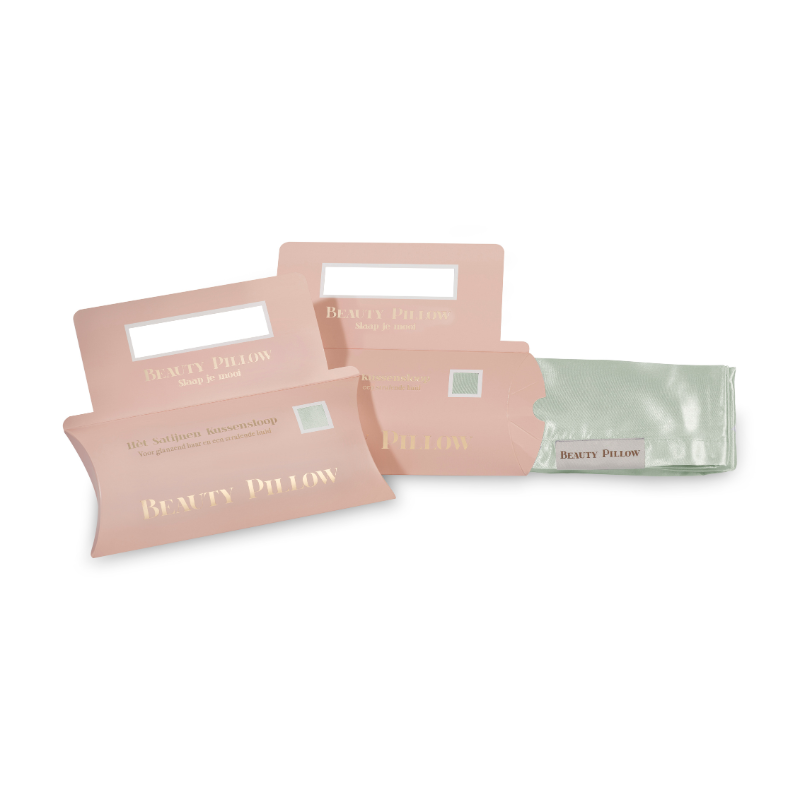 Beauty Pillow - Satijnen Kussensloop - Mint - Pastel Groen - 60x70