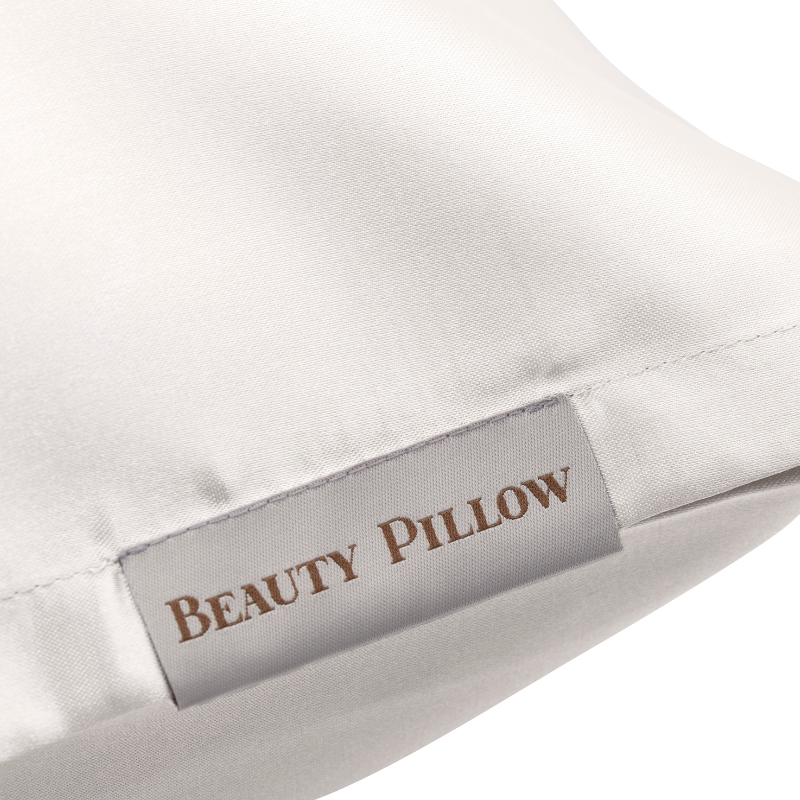 Beauty Pillow - Satijnen Kussensloop - Creme Pearl- 60x70