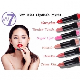 W7 Kiss Lipstick matte
