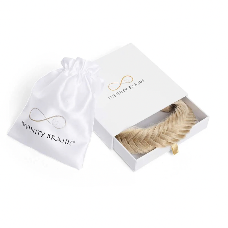 Infinity Jolie Braid - Shimmer Ale - Fishtail -Licht Blond