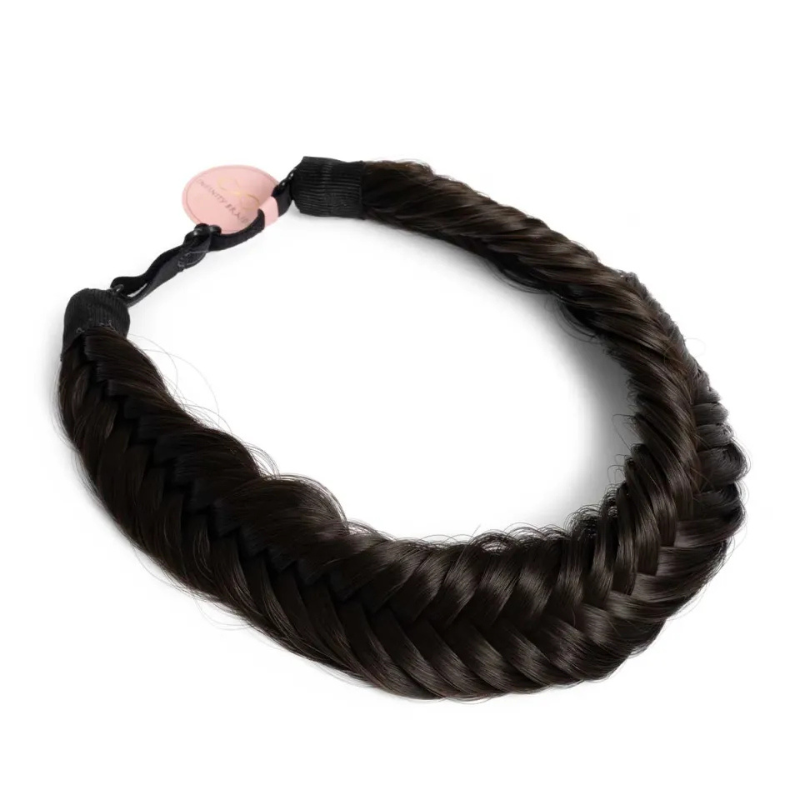 Infinity Jolie Braid - Havana Roots  - Fishtail - Donkerbruin