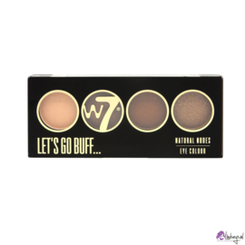 W7 - Let's Go Buff - Oogschaduw Palette - Matte, Glans & Glitter