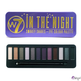 W7 - In The Night - Oogschaduw Palette - 12 Smokey Tinten