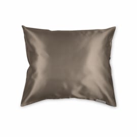 Beauty Pillow - Satijnen Kussensloop - Taupe - 60x70