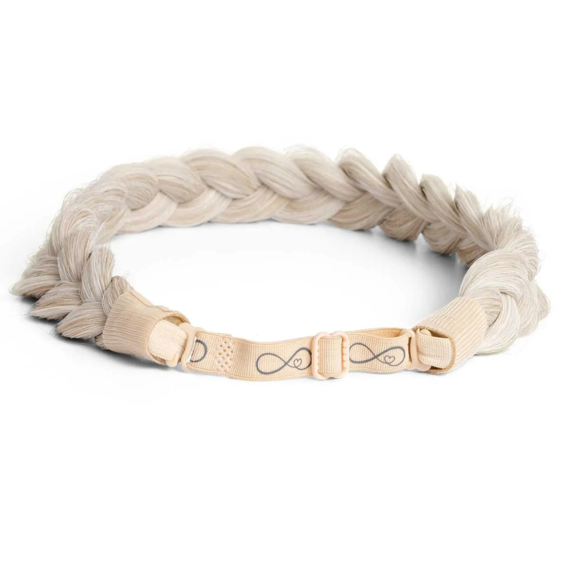 Infinity Viènne Braid - Ashy Ribbon - Messy Braid -  Heel Lichtblond
