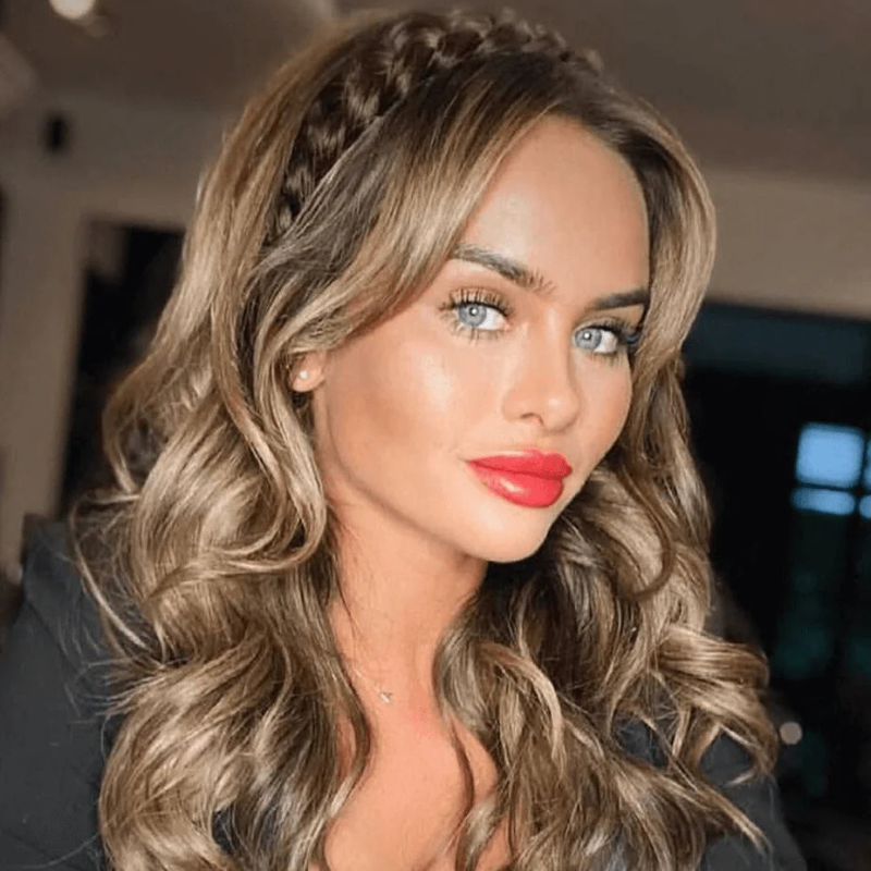 Infinity Viènne Braid - Copper Bronze - Messy Braid - Koper Brons