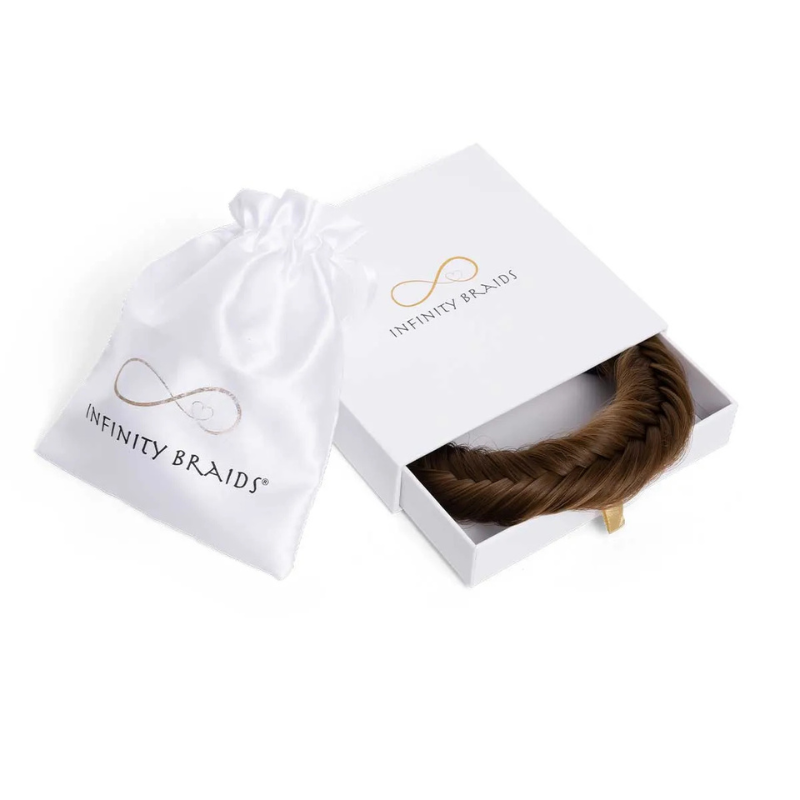Infinity Jolie Braid - Cayenne Spice - Fishtail - Lichtbruin