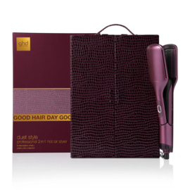 ghd - Duet Style – Hetelucht Stijltang 2-in-1 – Cherry Chic Collection (Limited Edition)