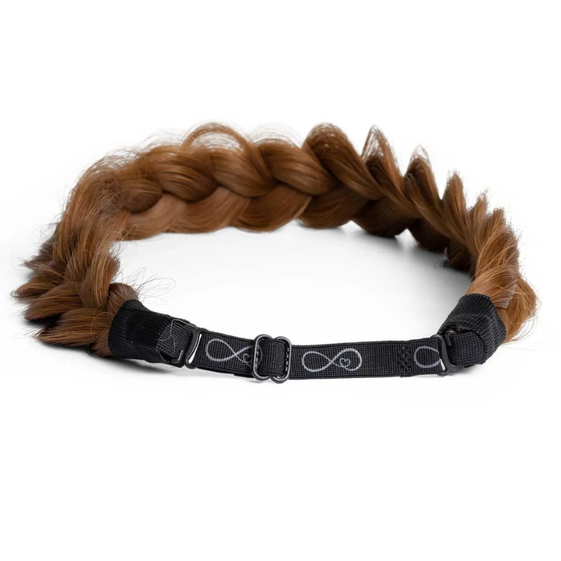 Infinity Viènne Braid - Apricot Amber - Messy Braid - Lichtrode Rossige