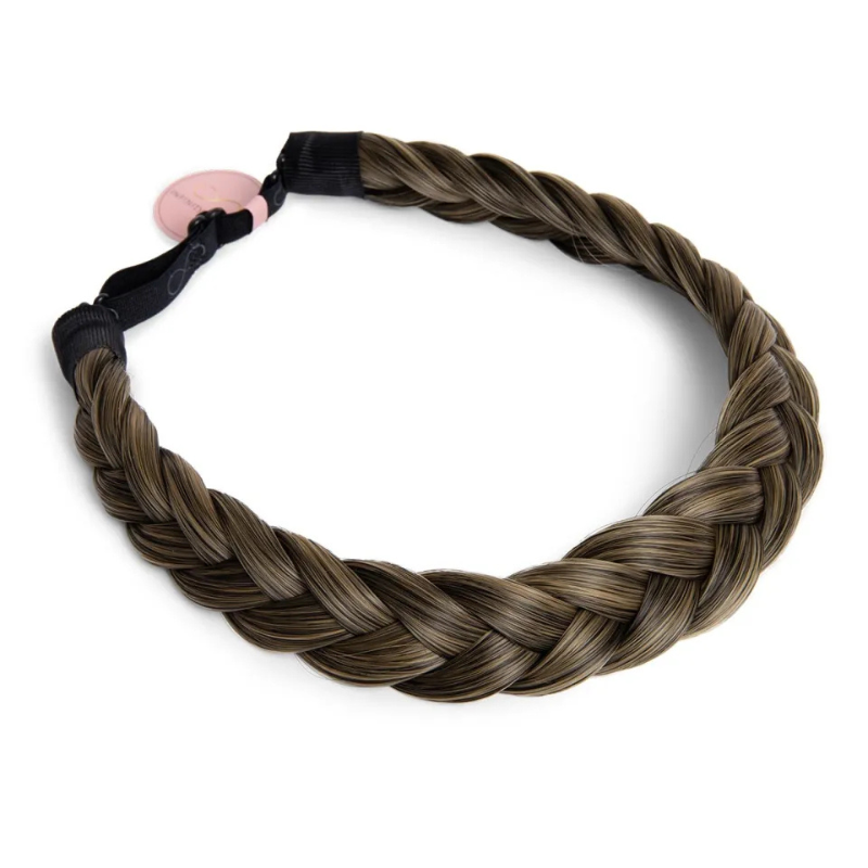 Infinity Lizzy Braid - Atomic Punch - Asbruin met blonde Highlights