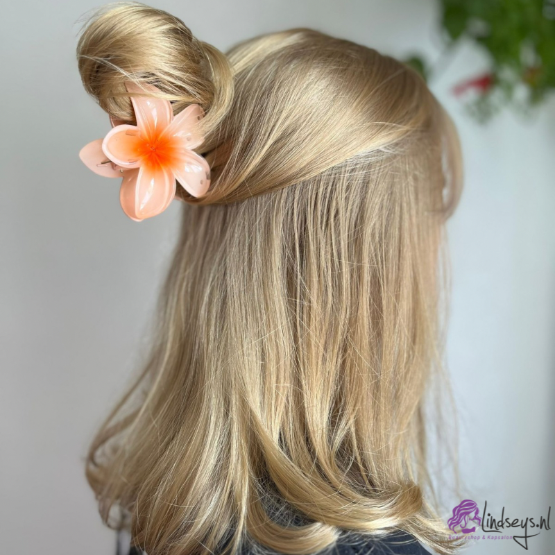 Frangipani Bloem - Haarklem – Coral Bloom - 1 st
