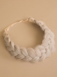 Infinity Viènne Braid - Ashy Ribbon - Messy Braid -  Heel Lichtblond