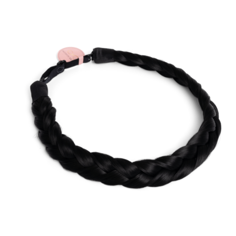 Infinity Lizzy Braid - Onyx - Regular Braid - Zwart