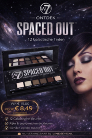 W7 - Spaced Out - Oogschaduw Pallet - 12 kleuren