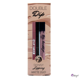 W7 Double Dip - Skinny Lipping Matte Duo - Apples and Pears - Set: matte Lipgloss en lippotlood