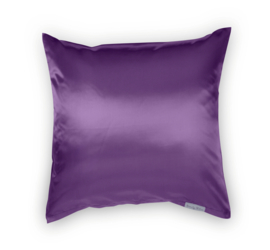 Beauty Pillow - Satijnen Kussensloop -  Aubergine - 60x70