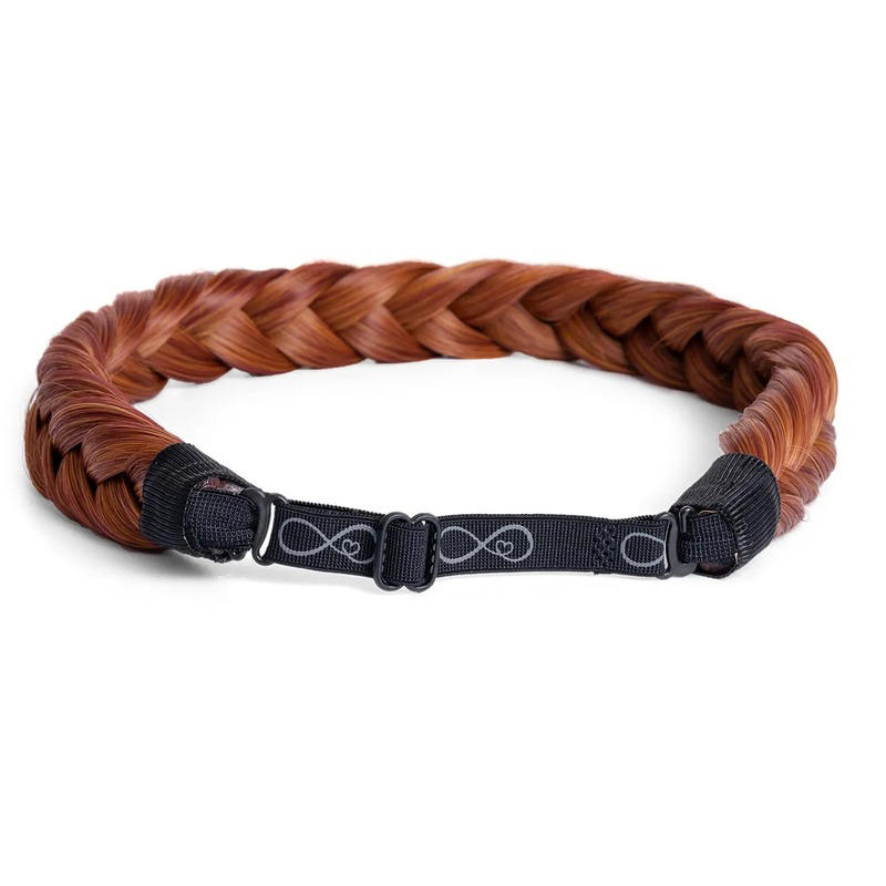 Infinity Lizzy Braid - Fire Dash -  Regular Braid - Koper met Subtiele Highlights