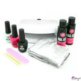 W7 Gel Nagellak Salon Kit - Starter Kit Gelnagellak Set