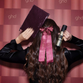 ghd Giftset – Bodyguard Heat Protection Spray + Haarclip – Cherry Chic Collection (Limited Edition)